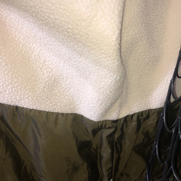 Columbia Womens Switchback Sherpa Lined Jacket | Olive Green small winter coat​ - Picture 9 of 12